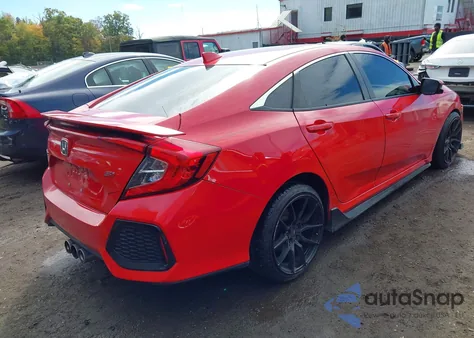2018 Honda Civic Si from USA, damaged, VIN 2HGFC1E5XJH707195
